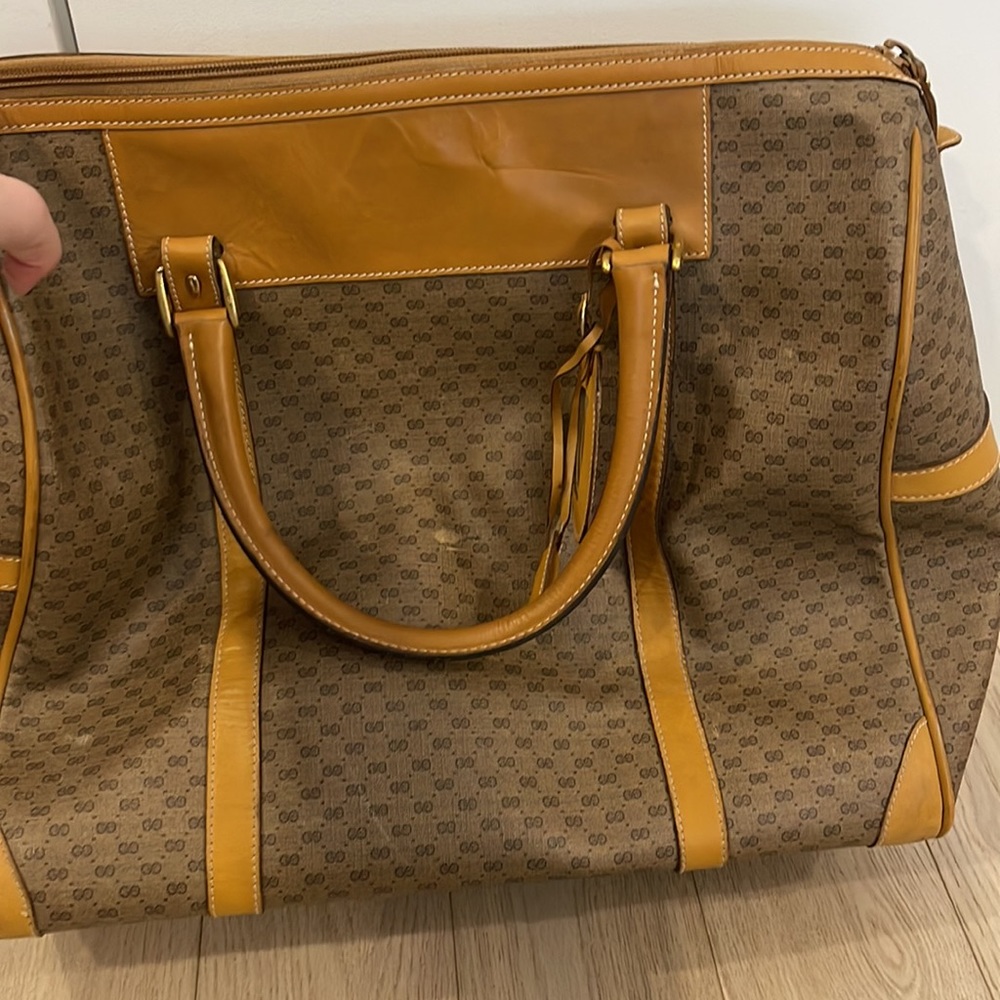 VINTAGE Gucci Travel Bag - Picture 4 of 12